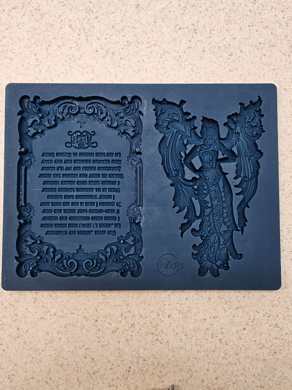 Blue Virgo Silicone Mold